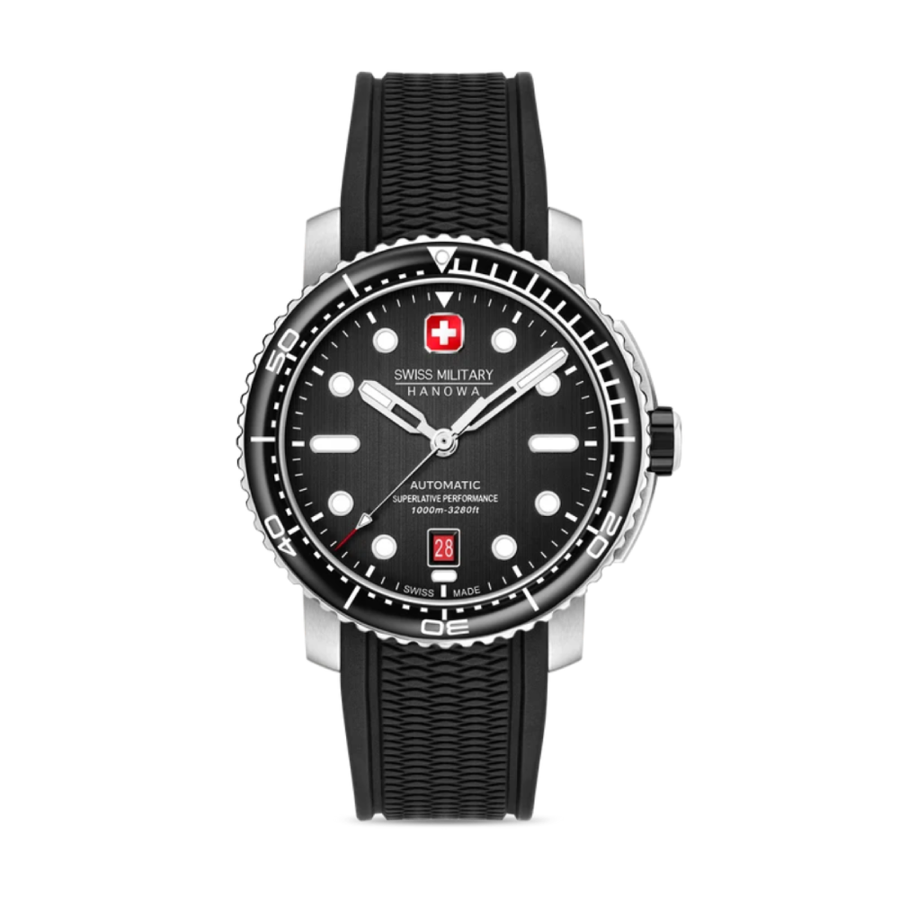 Swiss Military Hanowa MAITRE PLONGEUR Black Swiss Military Hanowa