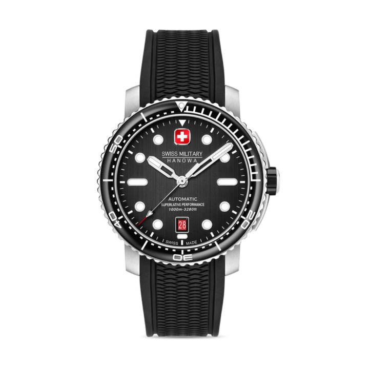 Swiss Military Hanowa MAITRE PLONGEUR Black Swiss Military Hanowa
