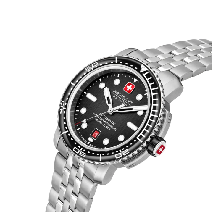 Swiss Military Hanowa MAITRE PLONGEUR Black Swiss Military Hanowa