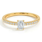 Beat of Love Helen laboratoriotimanttisormus 0,35 ct keltakulta