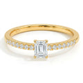 Beat of Love Helen laboratoriotimanttisormus 0,35 ct keltakulta