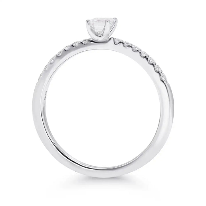 Beat of Love Helen laboratoriotimanttisormus 0,35 ct valkokulta Beat Of Love