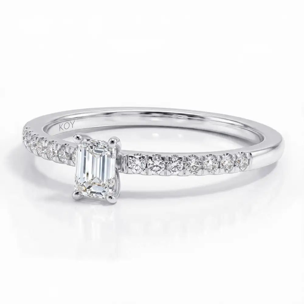 Beat of Love Helen laboratoriotimanttisormus 0,35 ct valkokulta Beat Of Love