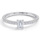 Beat of Love Helen laboratoriotimanttisormus 0,35 ct valkokulta