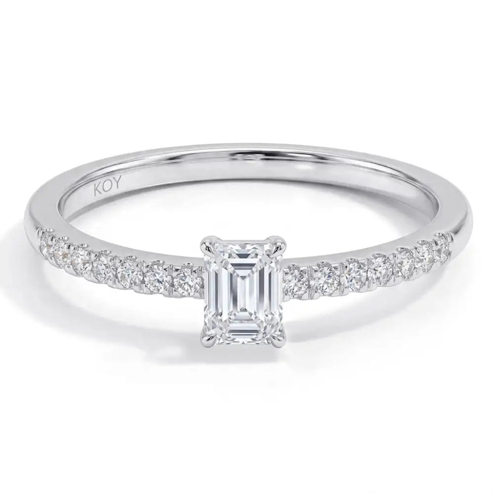 Beat of Love Helen laboratoriotimanttisormus 0,35 ct valkokulta Beat Of Love
