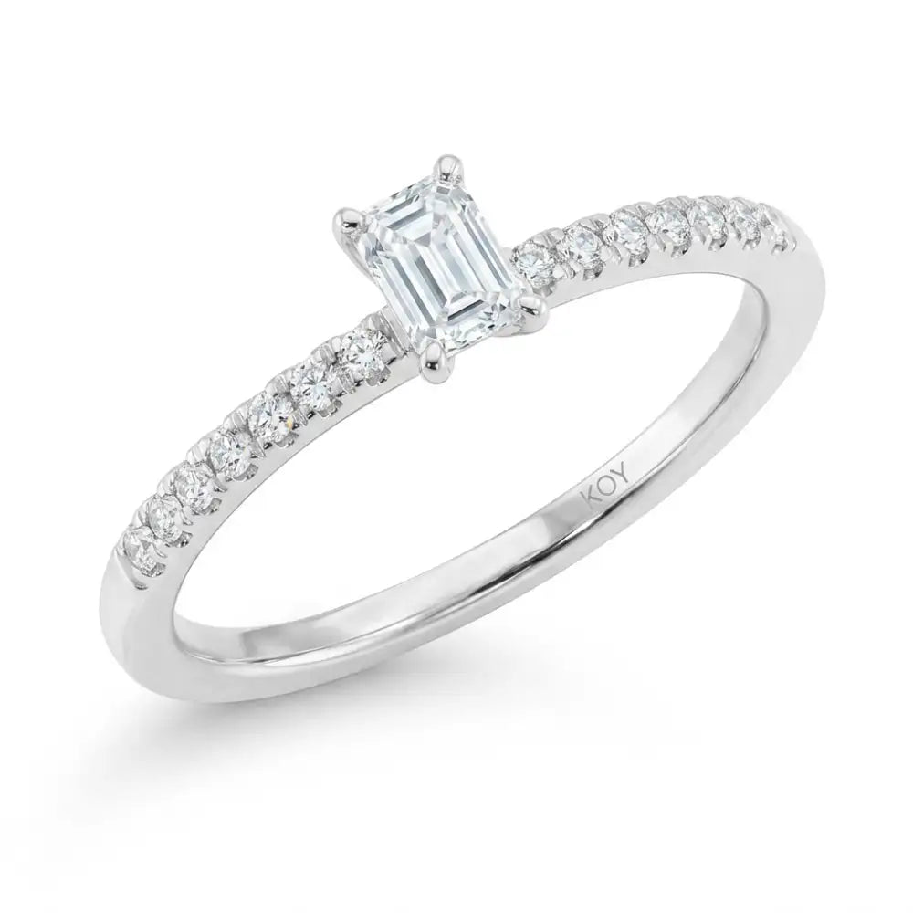 Beat of Love Helen laboratoriotimanttisormus 0,35 ct valkokulta Beat Of Love