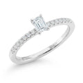 Beat of Love Helen laboratoriotimanttisormus 0,35 ct valkokulta