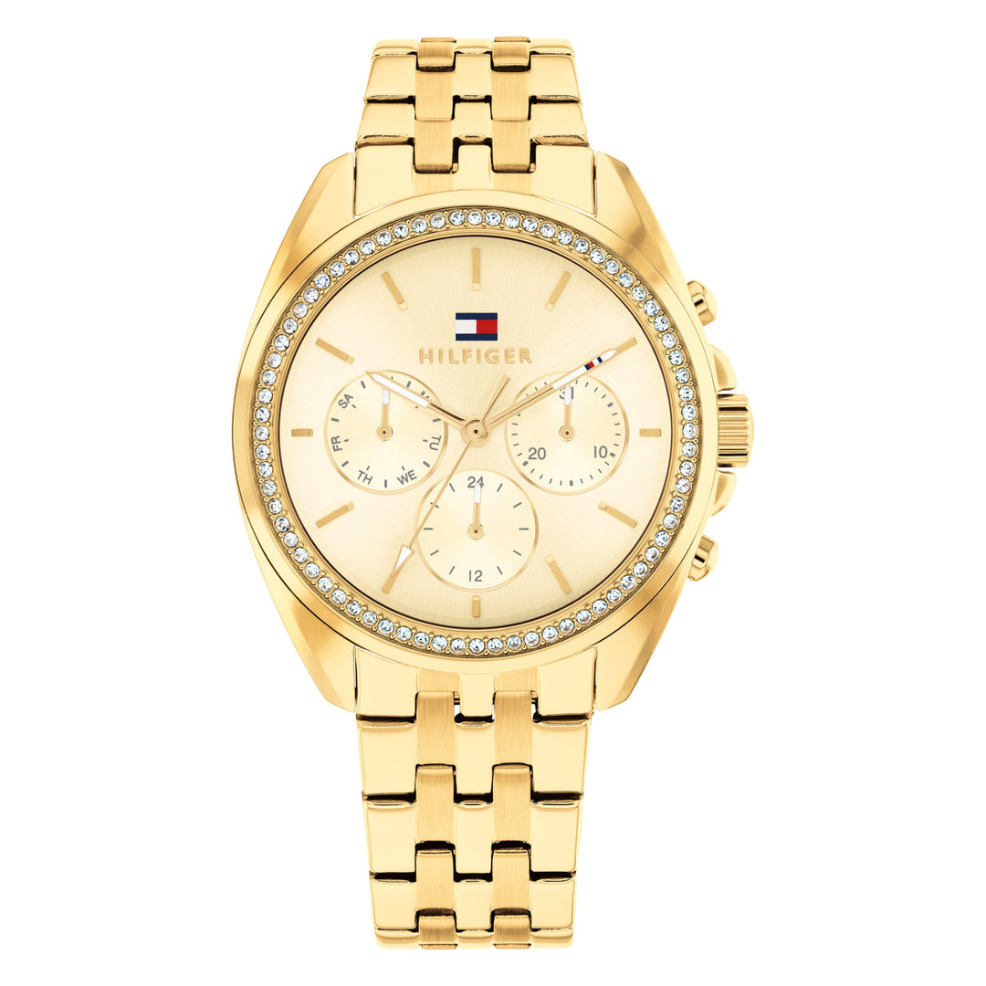 Tommy Hilfiger TH1782803 naisten rannekello, kulta kellotaulu ja kulta ranneke
