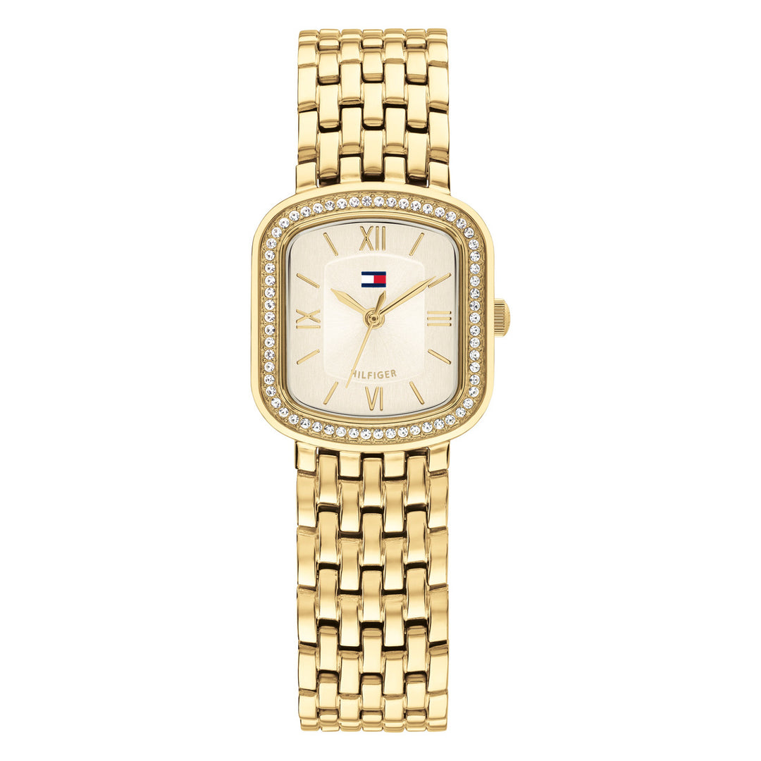Tommy Hilfiger TH1782923 naisten rannekello, samppanja kellotaulu ja kulta ranneke