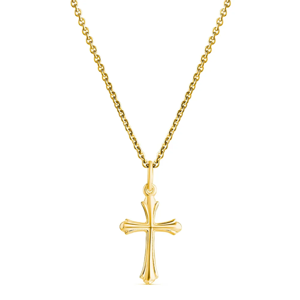 Kullattu hopeinen rippiristi 5256861500 Top Gold