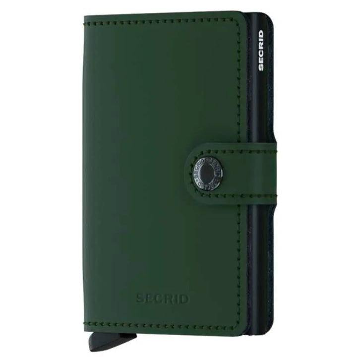 Secrid Miniwallet Matte Green &amp; Black lompakko Secrid