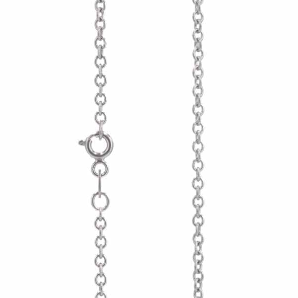 Valkokultainen ankkuriketju 2,2 mm 14K