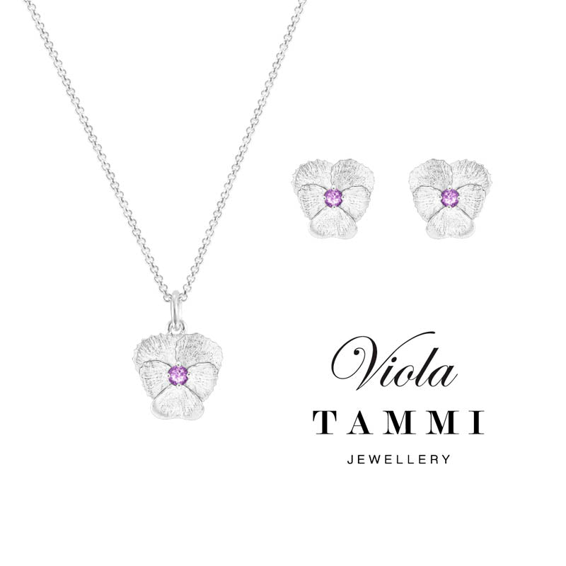 Tammi Jewellery Viola ametisti riipus S3948A