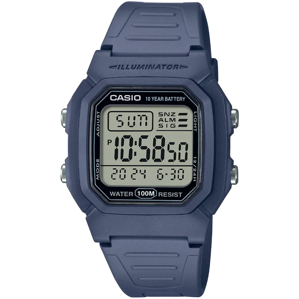 Casio Collection W-800H-2AVES Blue Casio