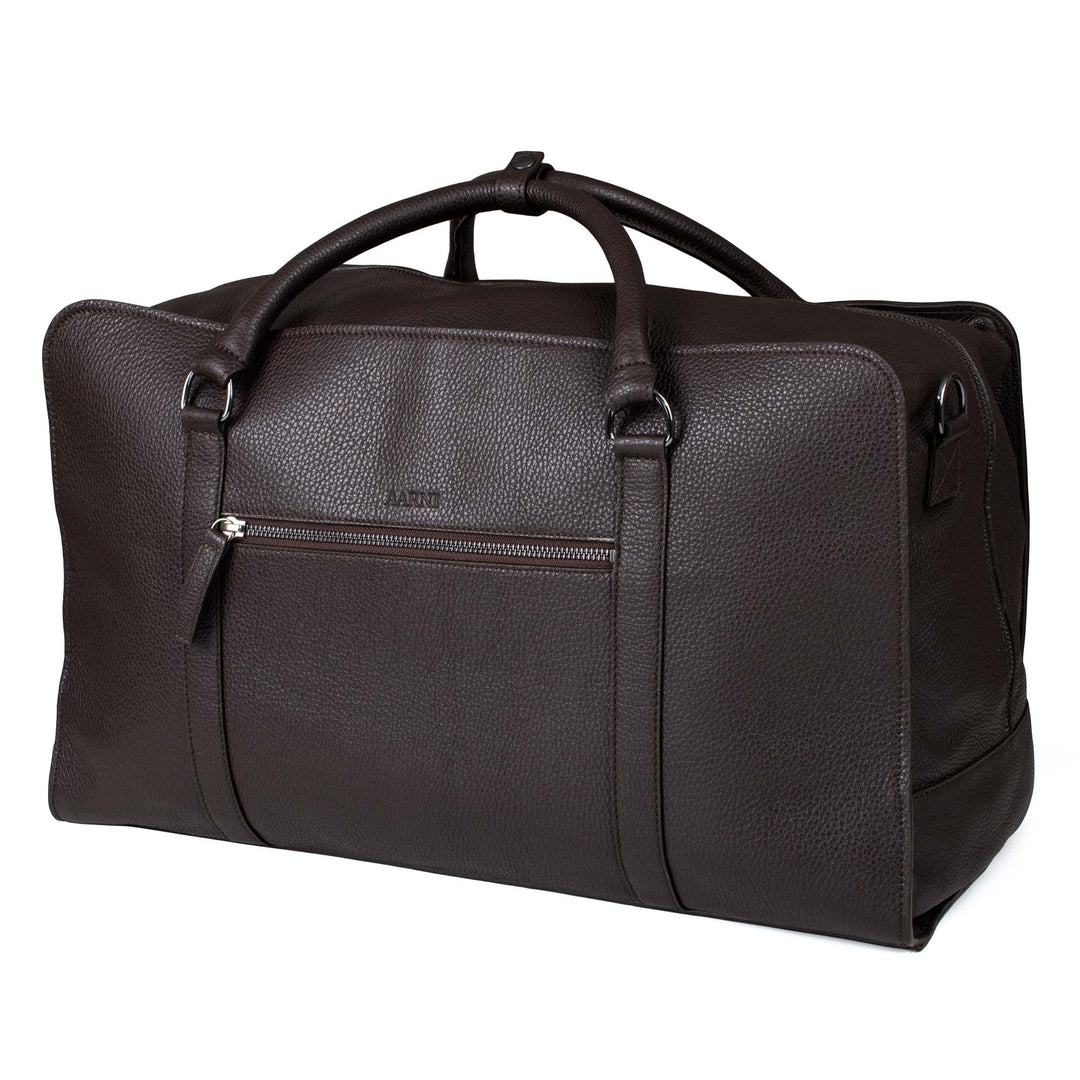 Aarni Weekend bag tummanruskea