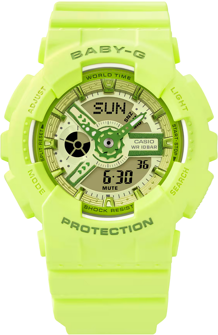 Casio Baby-G The Mandalorian and Grogu BA-110YK3A Kulta-Aika
