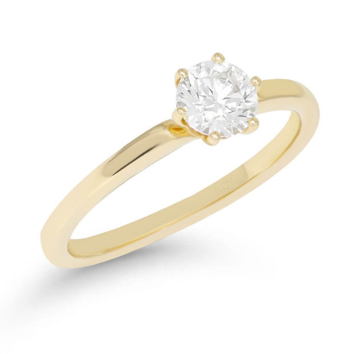 Beat of Love Andromeda laboratoriotimanttisormus 0,50 ct keltakulta