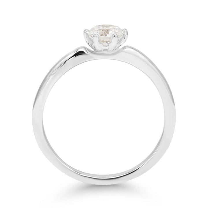 Beat of Love Andromeda laboratoriotimanttisormus 0,50 ct valkokulta
