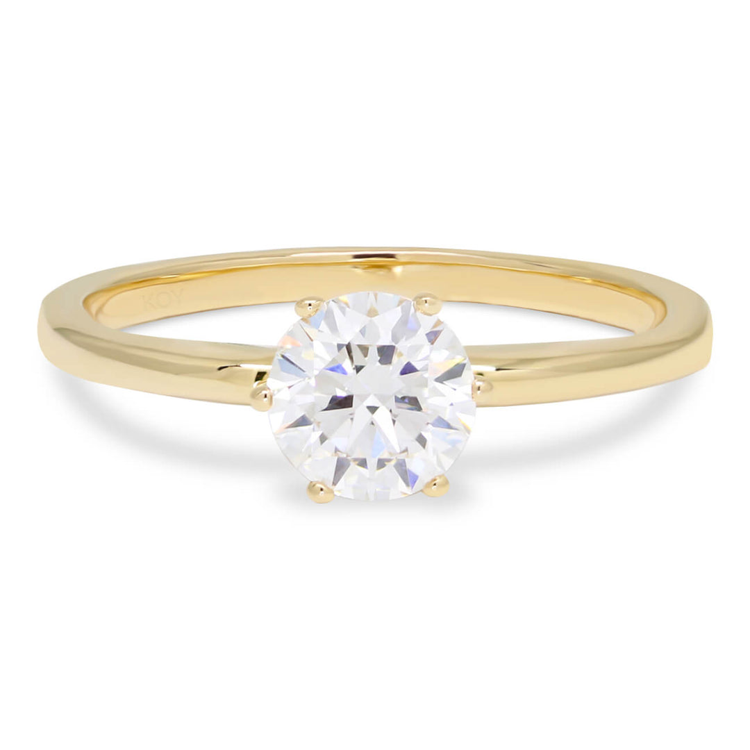 Beat of Love Andromeda laboratoriotimanttisormus 0,75 ct keltakulta