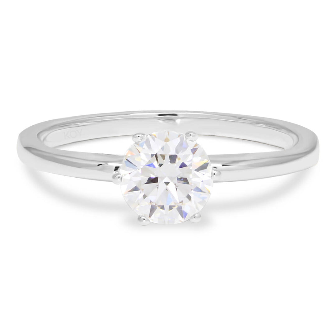 Beat of Love Andromeda laboratoriotimanttisormus 0,75 ct valkokulta