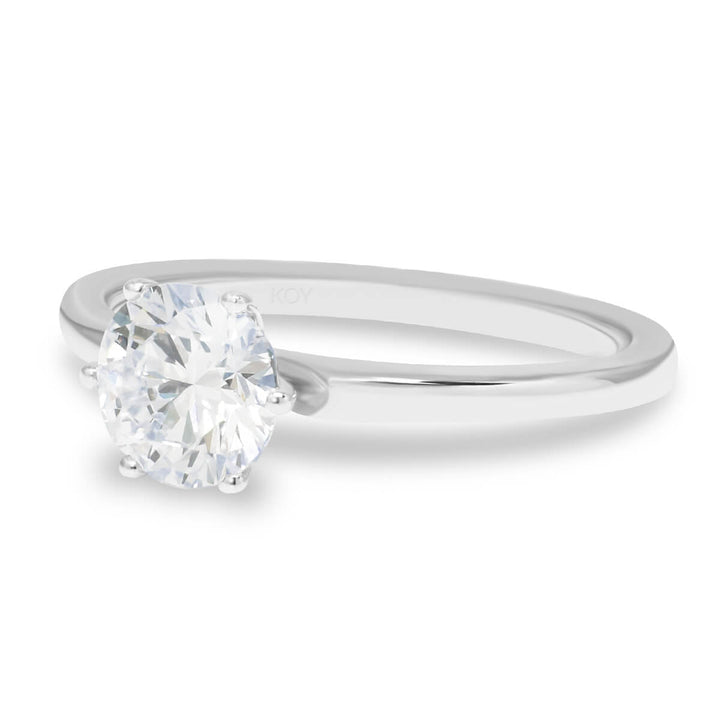Beat of Love Andromeda laboratoriotimanttisormus 0,75 ct valkokulta