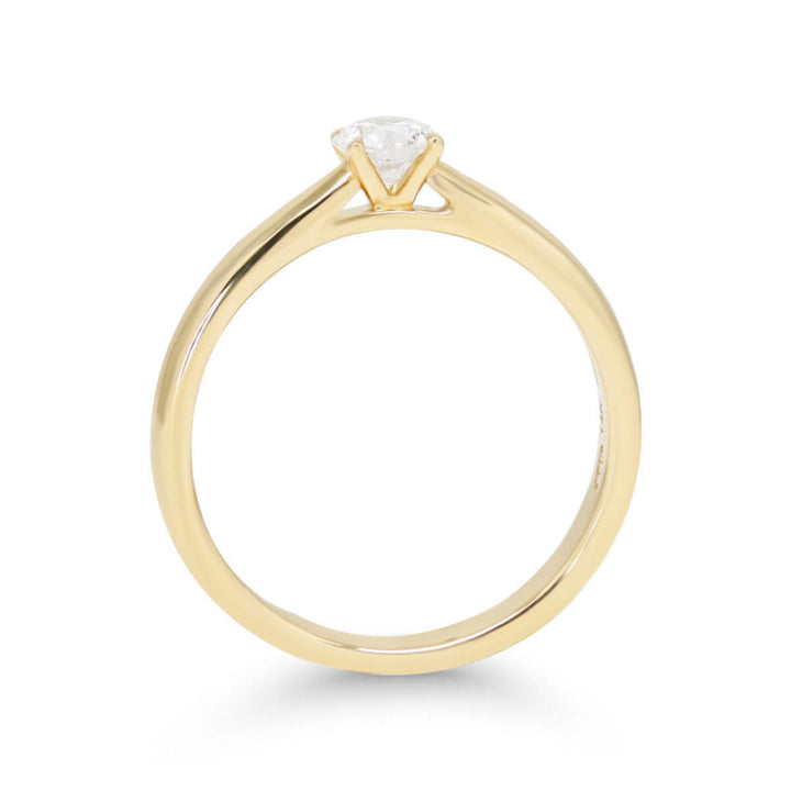 Beat of Love Atalanta laboratoriotimanttisormus 0,33 ct keltakulta