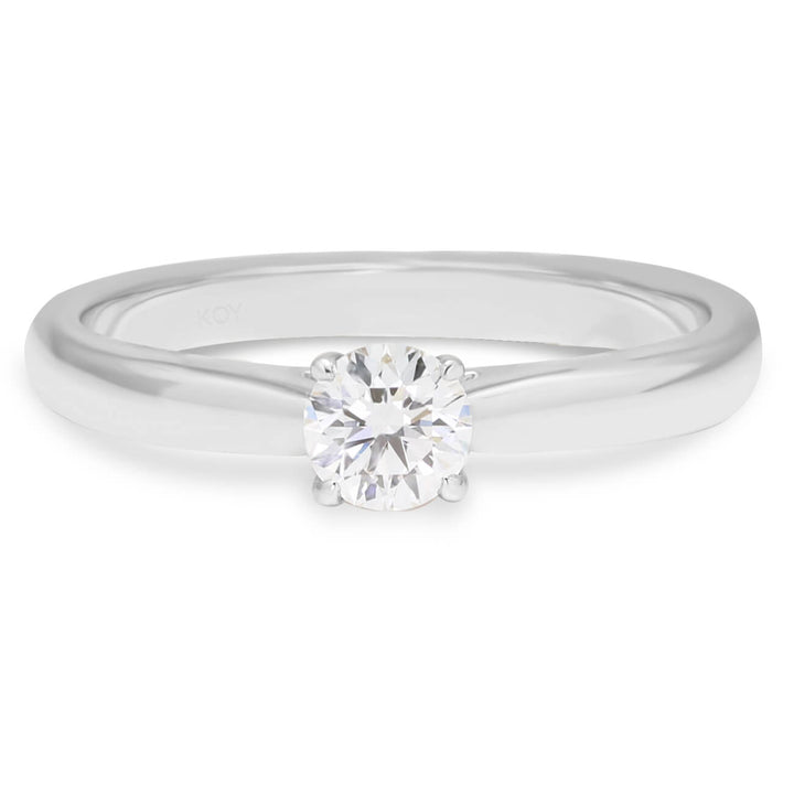 Beat of Love Atalanta laboratoriotimanttisormus 0,33 ct keltakulta