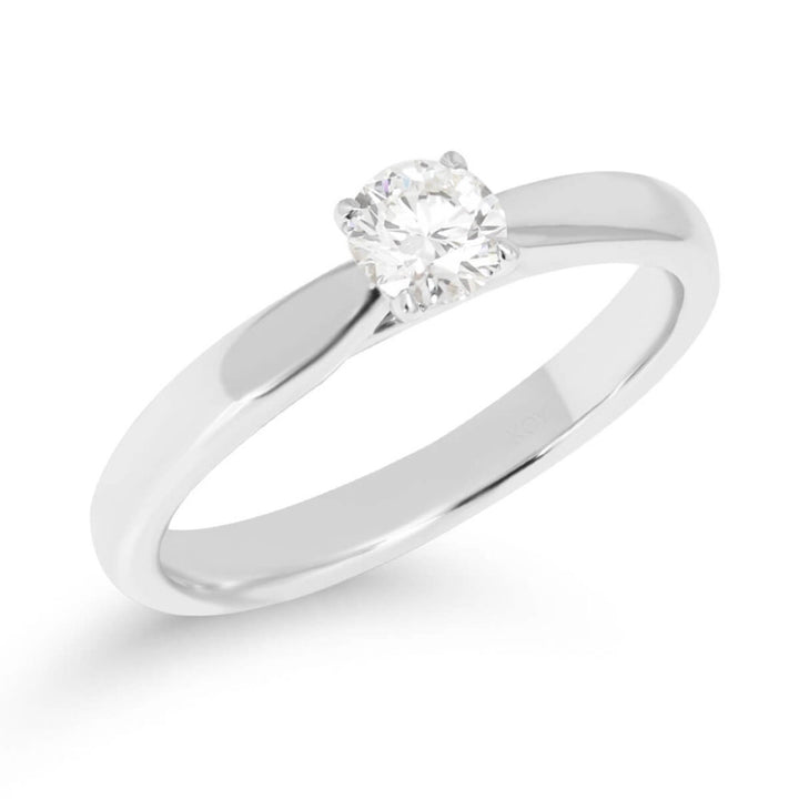Beat of Love Atalanta laboratoriotimanttisormus 0,33 ct keltakulta