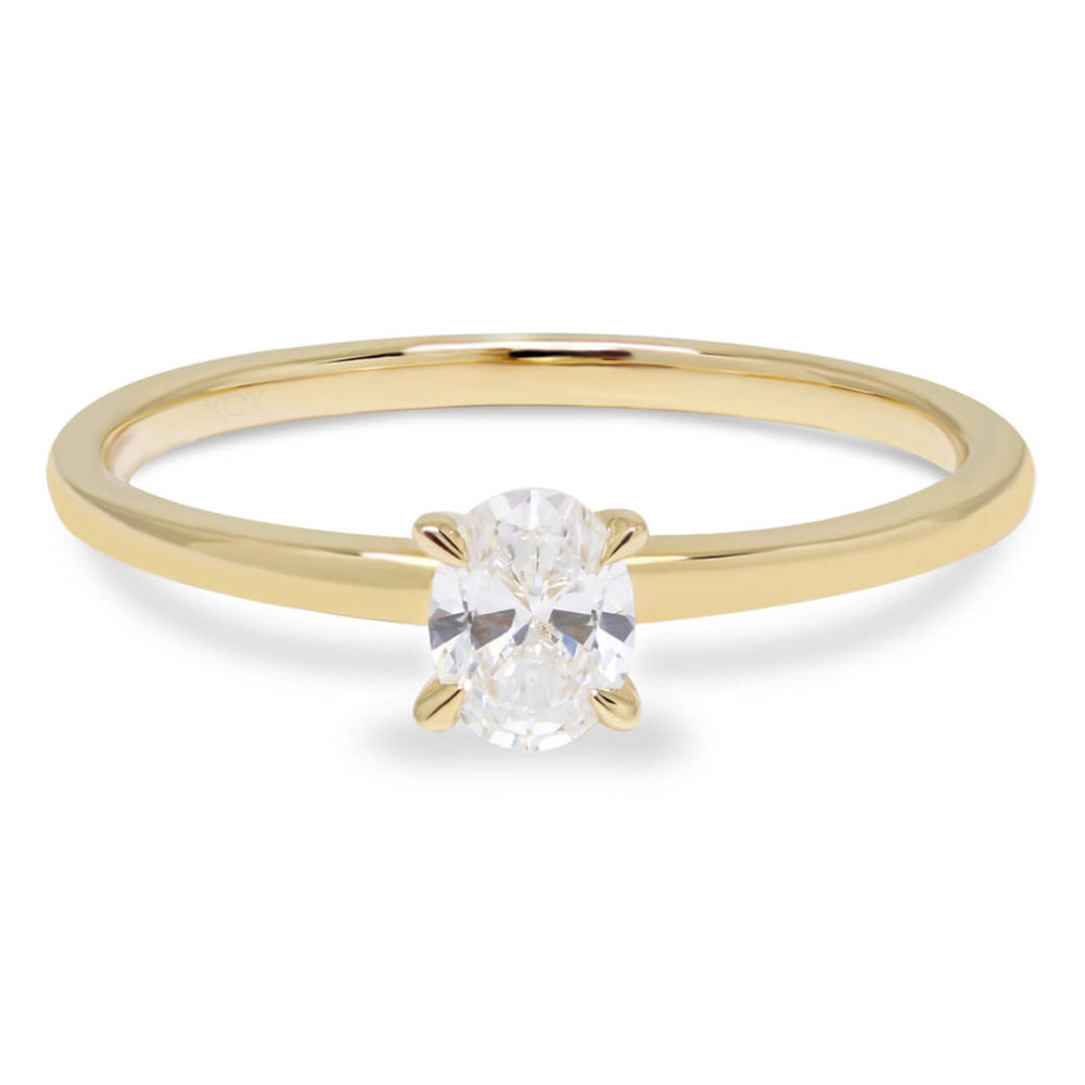 Beat of Love Aurora laboratoriotimanttisormus 0,33 ct keltakulta