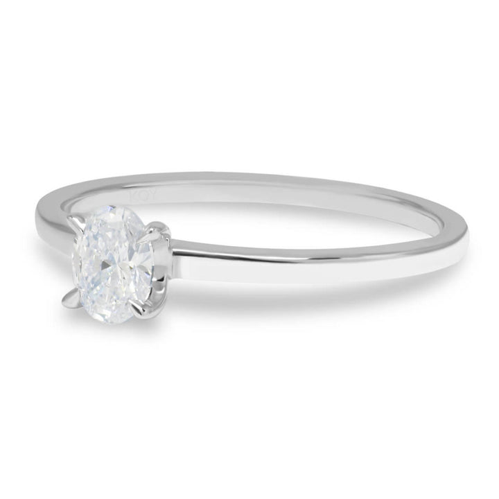 Beat of Love Aurora laboratoriotimanttisormus 0,33 ct valkokulta