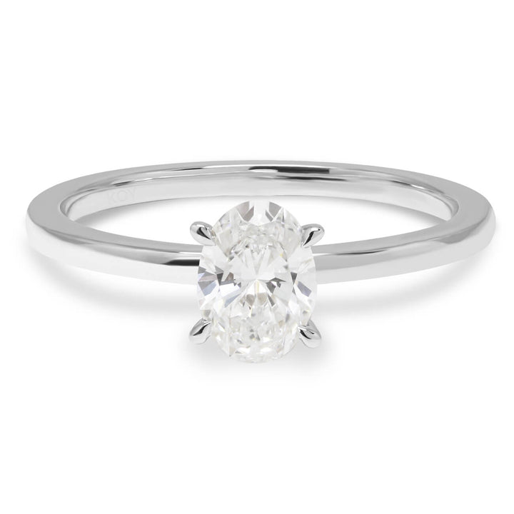 Beat of Love Aurora laboratoriotimanttisormus 0,50 ct valkokulta