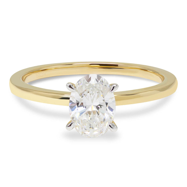 Beat of Love Aurora laboratoriotimanttisormus 0,75 ct keltakulta