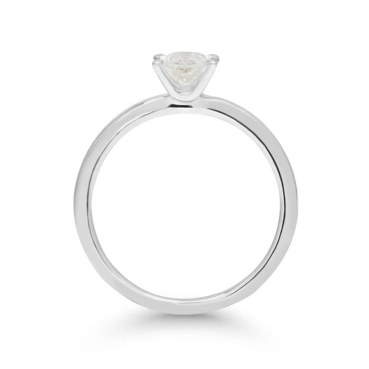 Beat of Love Aurora laboratoriotimanttisormus 0,75 ct valkokulta
