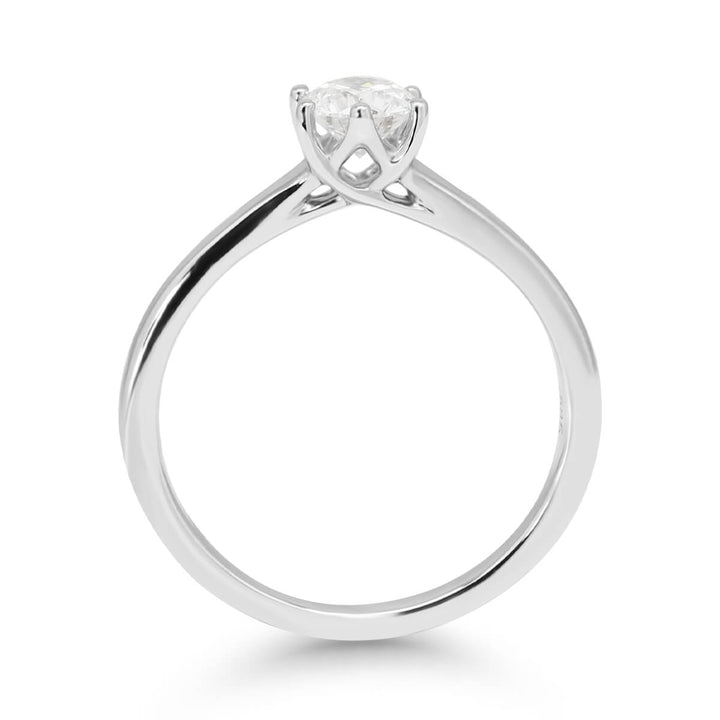 Beat of Love Harmonia laboratoriotimanttisormus 0,50 ct valkokulta