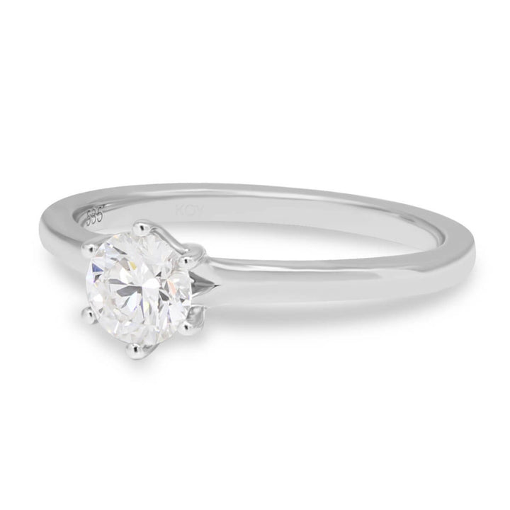 Beat of Love Harmonia laboratoriotimanttisormus 0,50 ct valkokulta