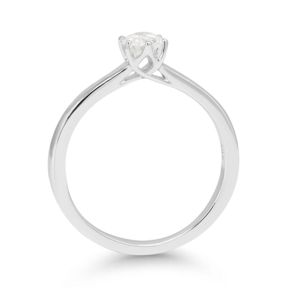 Beat of Love Harmonia laboratoriotimanttisormus 0,33 ct valkokulta