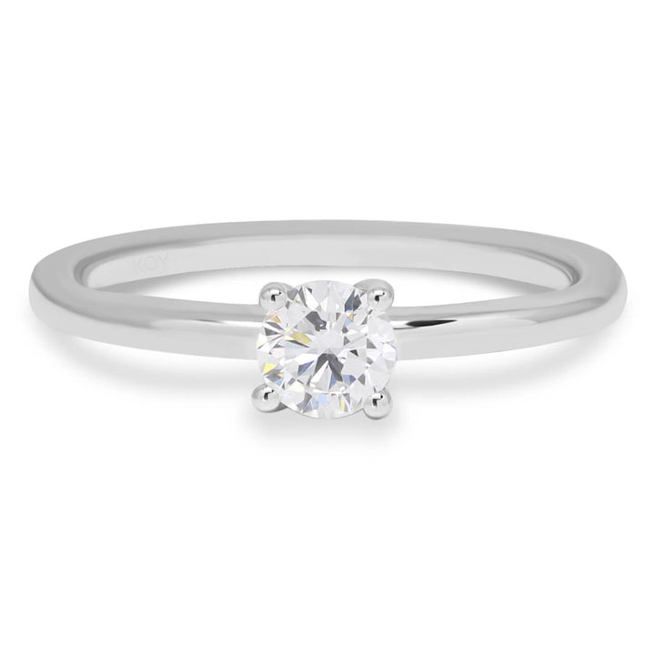 Beat of Love Hestia laboratoriotimanttisormus 0,33 ct valkokulta