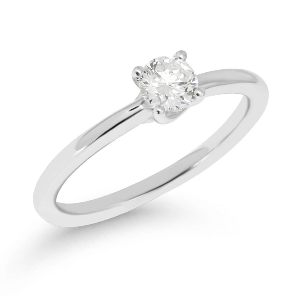Beat of Love Hestia laboratoriotimanttisormus 0,33 ct valkokulta