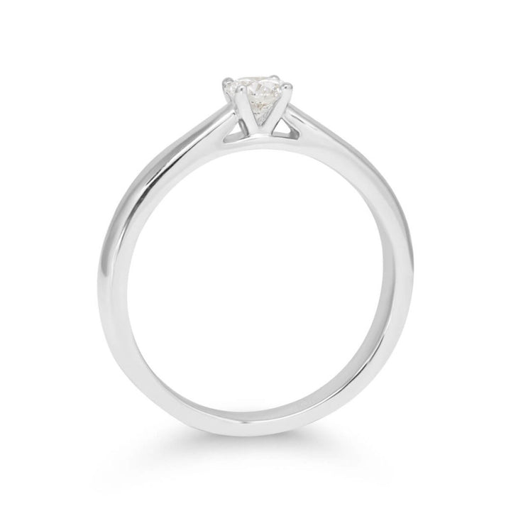 Beat of Love Leda laboratoriotimanttisormus 0,25 ct valkokulta