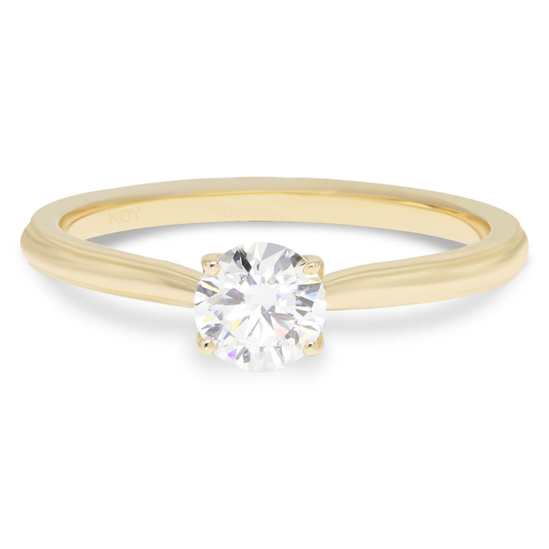 Beat of Love Selene laboratoriotimanttisormus 0,50 ct keltakulta