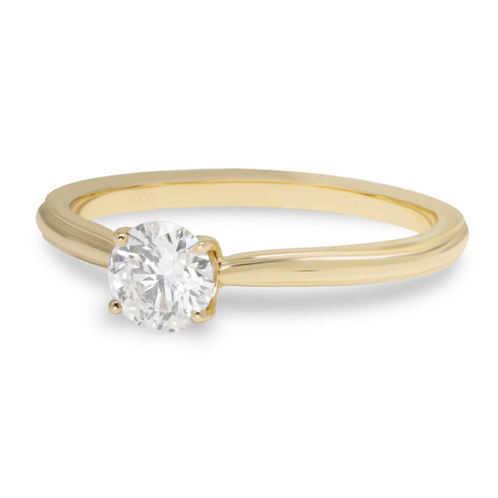 Beat of Love Selene laboratoriotimanttisormus 0,50 ct keltakulta