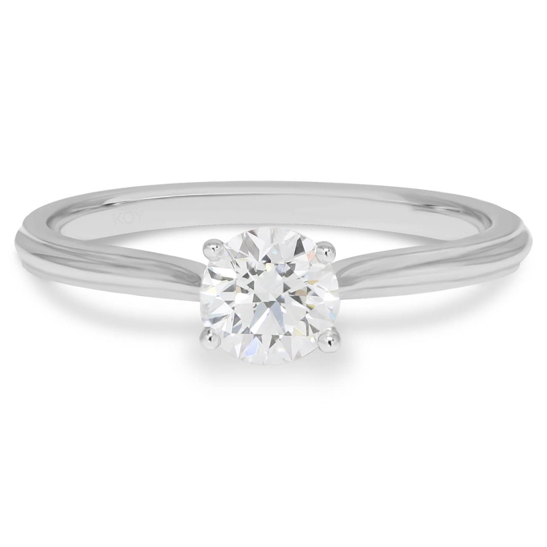 Beat of Love Selene laboratoriotimanttisormus 0,50 ct valkokulta