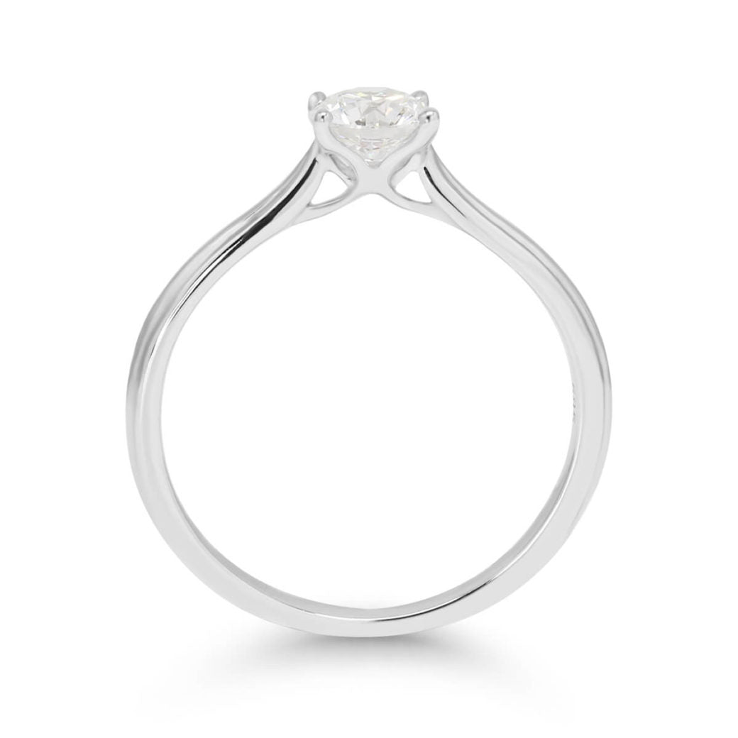 Beat of Love Selene laboratoriotimanttisormus 0,50 ct valkokulta