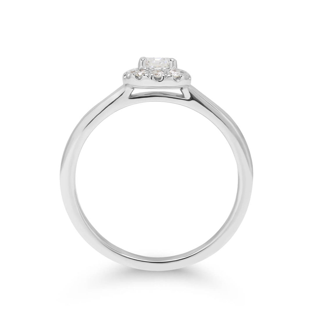 Beat of Love Thalia laboratoriotimanttisormus 0,48 ct valkokulta