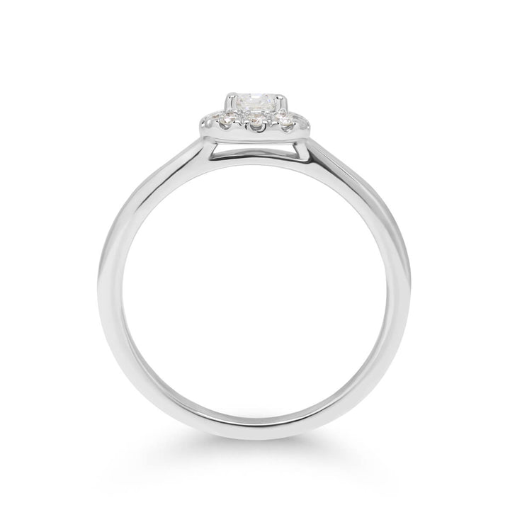 Beat of Love Thalia laboratoriotimanttisormus 0,48 ct valkokulta