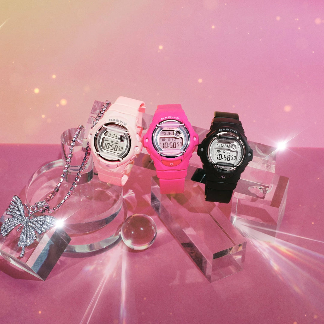 Casio Baby-G BG-169KB-4B1ER – Casion sarjakuva muiden mallien kanssa