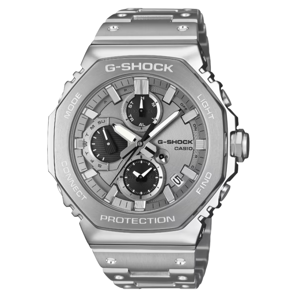 Casio G-Shock Full Metal GMC-B2100ADS-1AER miesten kronografirannekello teräsrannekkeella