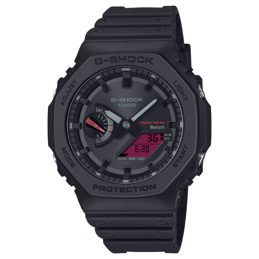 Casio G-Shock GA-B2100BBR-1AER Black &amp; Bold Red rannekello