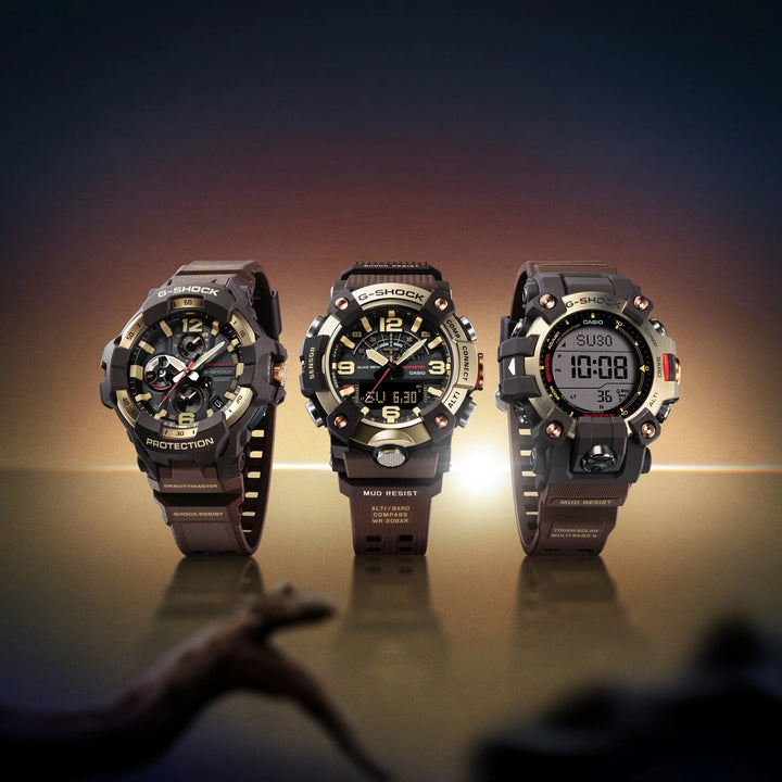 Casio G-Shock Mudmaster GG-B100XMH-5AER – Casion sarjakuva muiden mallien kanssa