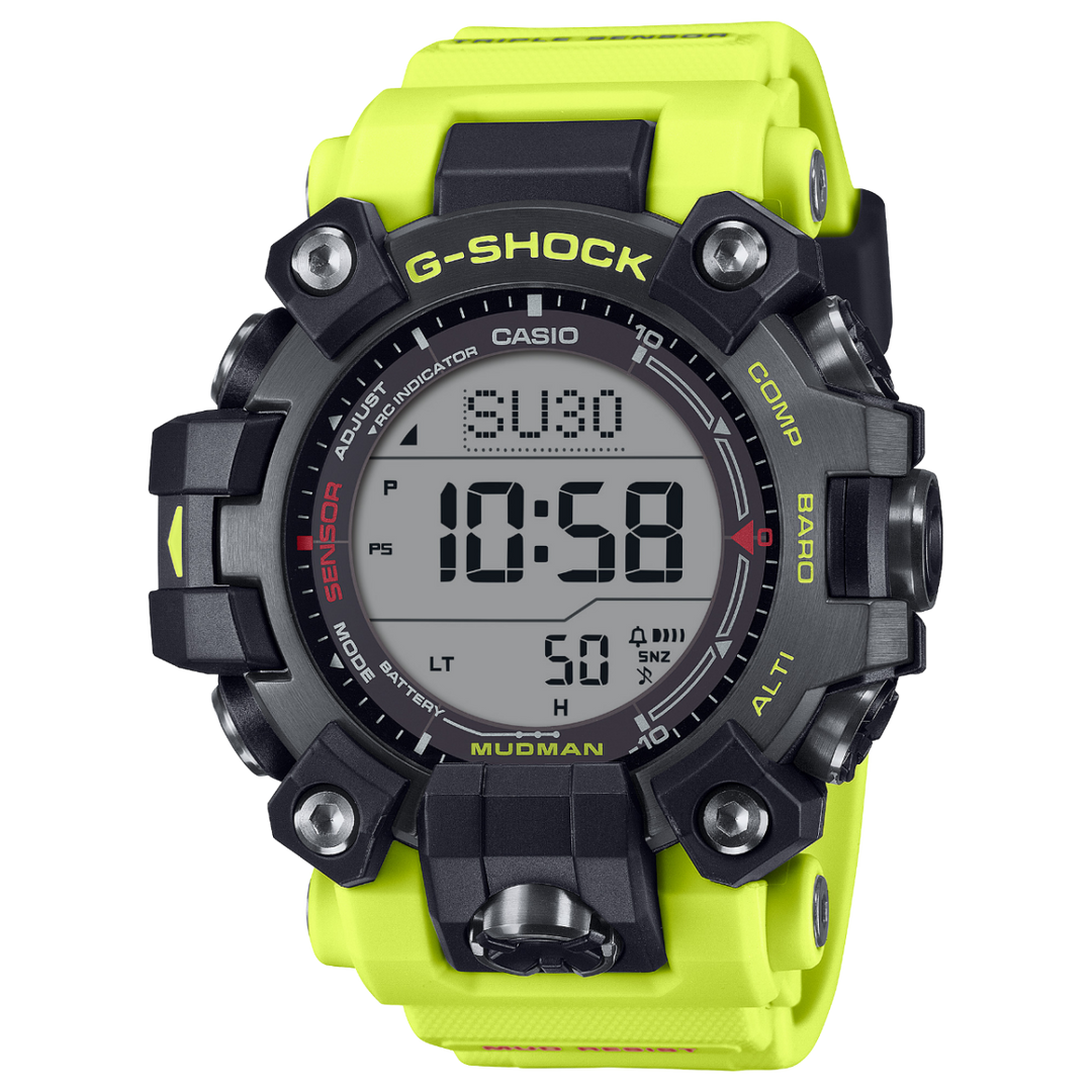 Casio G-Shock Mudman GW-9500MRY-1A9ER Rescue Yellow rannekello